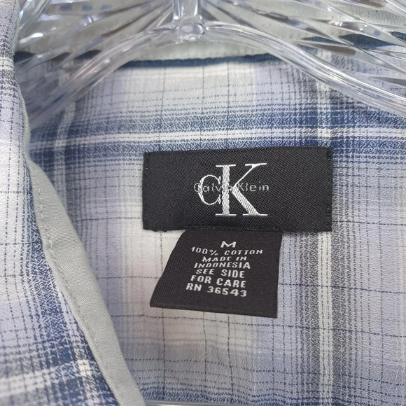 Calvin Klein 100% cotton mens  button-down shirt - Picture 5 of 10